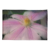 Clematis Blume Petals Up Nah Kissenbezug (Rückseite)