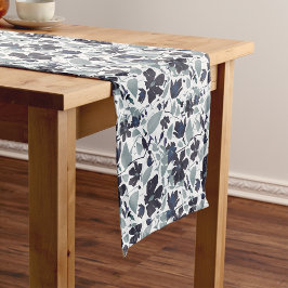 Clematis Blumenmuster Kurzer Tischläufer