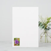 CLEMATIS BRIEFPAPIER (Stehend Vorderseite)