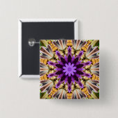 CLEMATIS BUTTON (Vorne & Hinten)