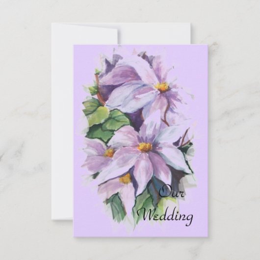 CLEMATIS EINLADUNG (Vorderseite)