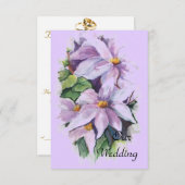 CLEMATIS EINLADUNG (Vorne/Hinten)