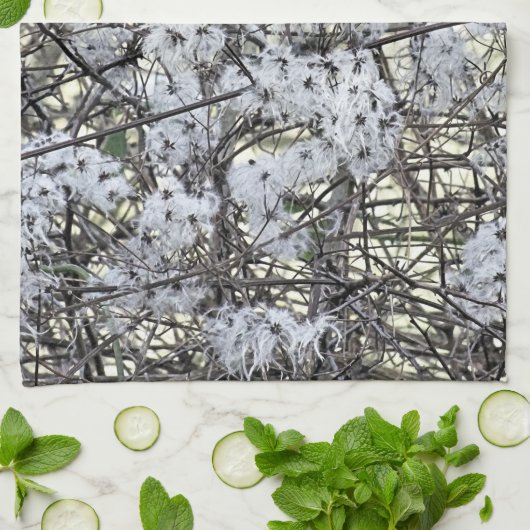 CLEMATIS GESCHIRRTUCH (Gefaltet)