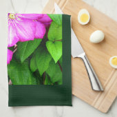 Clematis Geschirrtuch (Viertel Falte)