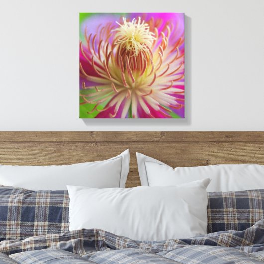 Clematis I Leinwanddruck (Insitu (Schlafzimmer))