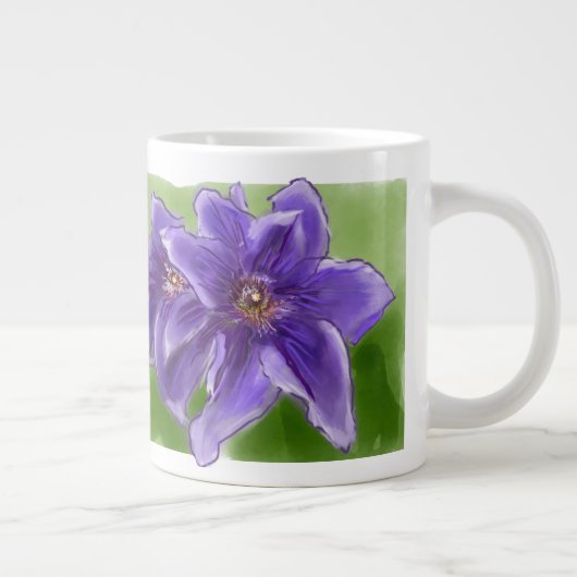 Clematis Jumbo-Tasse (Rechts)