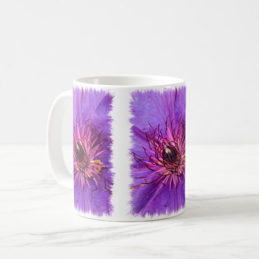 CLEMATIS KAFFEETASSE (Vorderseite Links)