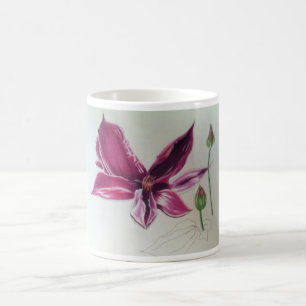 Clematis Kaffeetasse