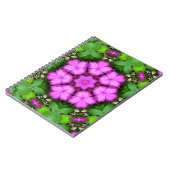 Clematis Kaleidoscope Notizblock (Linke Seite)