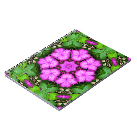 Clematis Kaleidoscope Notizblock (Linke Seite)