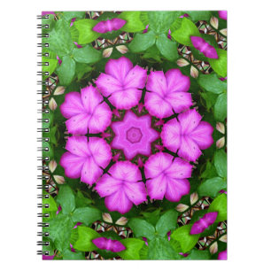 Clematis Kaleidoscope Notizblock