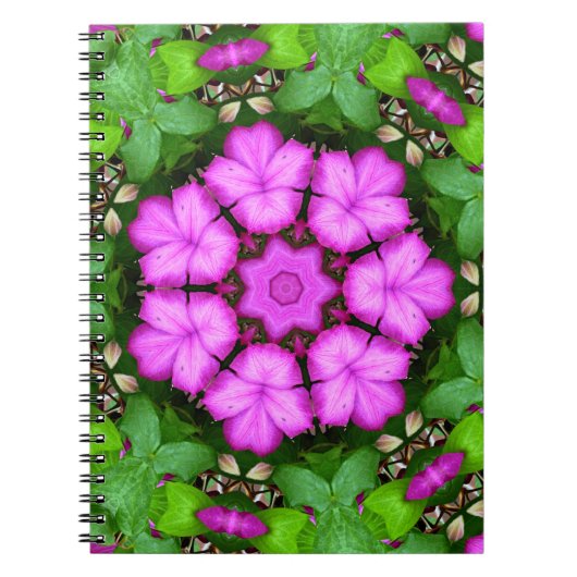 Clematis Kaleidoscope Notizblock (Vorderseite)