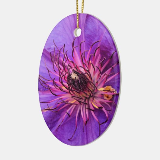 CLEMATIS KERAMIK ORNAMENT (Links)