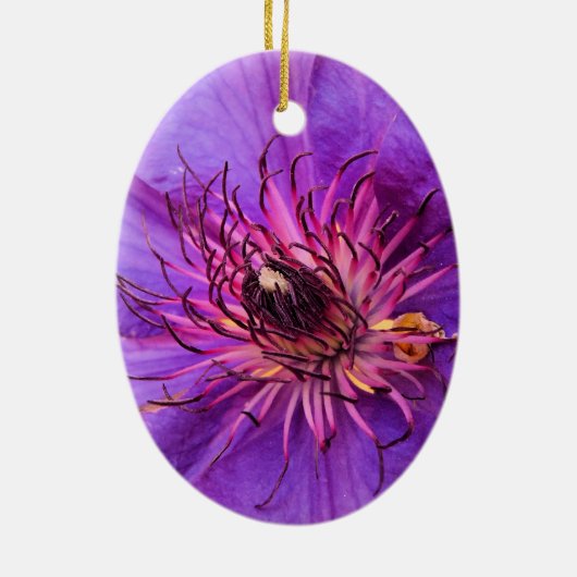 CLEMATIS KERAMIK ORNAMENT (Hinten)