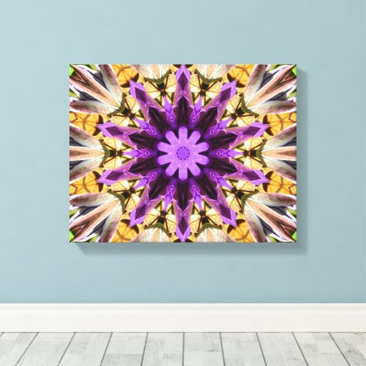 CLEMATIS LEINWANDDRUCK (Insitu (Holzboden))