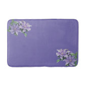 Clematis Lila Bath Mat Badematte (Vorderseite)