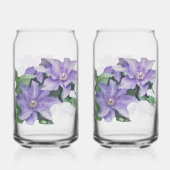 Clematis Lila Dosenglas (Rückseite)