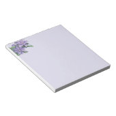 Clematis Lila Notizblock (angewinkelt)