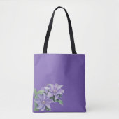 Clematis Lila Tasche (Vorderseite)