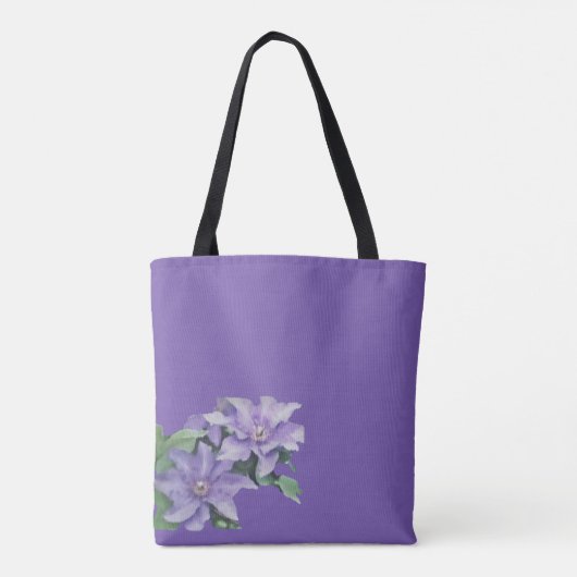 Clematis Lila Tasche (Rückseite)