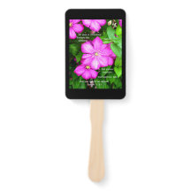 Clematis mit Römern 5:3-5