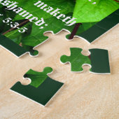 Clematis mit Römern 5:3-5 Puzzle (Seite)