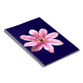 Clematis Nelly Moser Notizblock (Rechte Seite)