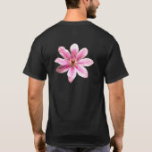 Clematis Nelly Moser T-Shirt (Rückseite)