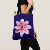 Clematis Nelly Moser Tasche (Von Nahem)