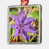 CLEMATIS ORNAMENT AUS METALL (Links)