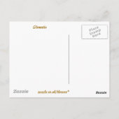 CLEMATIS POSTKARTE (Rückseite)