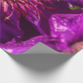 Clematis Präsident Geschenkpapier (Ecke)