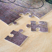 Clematis-Rebe Handschrift-Ephemera Puzzle (Seite)