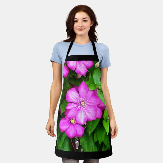 Clematis Schürze (Getragen)