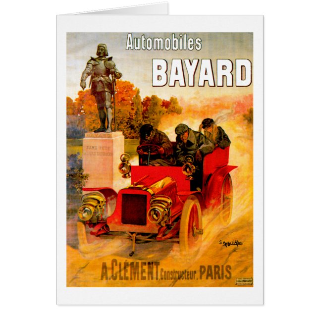 Clément-Bayard ~ Vintage Kfz-Werbung (Vorne)