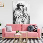 Clement de Jonghe, 1651 Leinwanddruck (Insitu (Wohnzimmer))