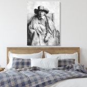 Clement de Jonghe, 1651 Leinwanddruck (Insitu (Schlafzimmer))