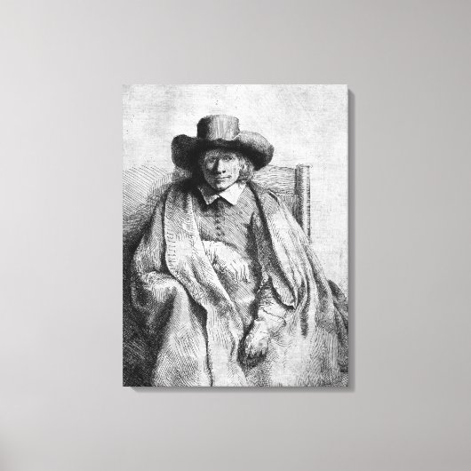 Clement de Jonghe, 1651 Leinwanddruck (Vorderseite)