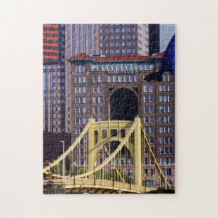 Clemente Brücke Pittsburgh Sommertag Puzzle