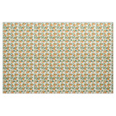 Clementine Grove Botanisches Muster mit Grün Stoff (Fat Quarter (45,7 x 55,9 cm))
