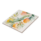 Clementine Mandarine Fliese (Seite)