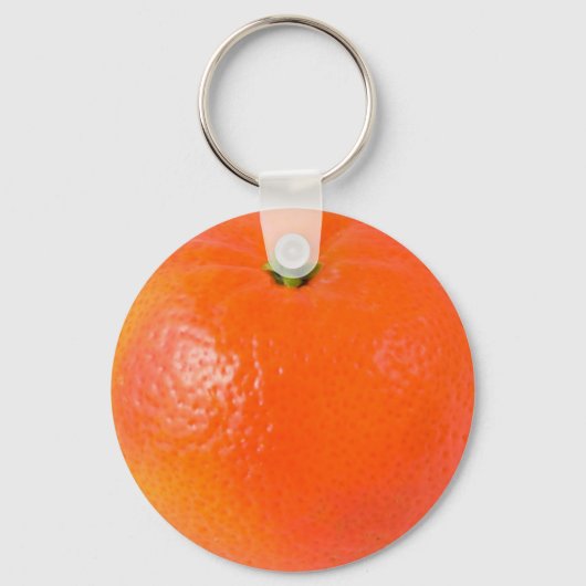 Clementine Orange Keychain Schlüsselanhänger (Vorderseite)