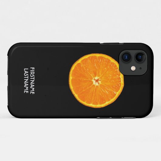 Clementine Slice Case-Mate iPhone Hülle (Rückseite (Horizontal))