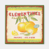 Clementinen der Provence Magnet (Vorne)