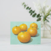 Clementinen Stillleben - II Postkarte (Stehend Vorderseite)