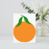 Clementinendesign Postkarte (Stehend Vorderseite)