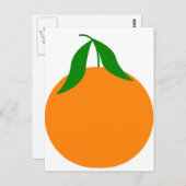 Clementinendesign Postkarte (Vorne/Hinten)