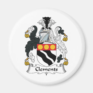 Clements Familienwappen Magnet