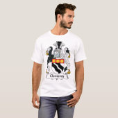 Clements Familienwappen T-Shirt (Vorne ganz)