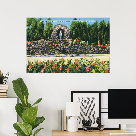 Clement's Uni Grotto Poster (Heimbüro)